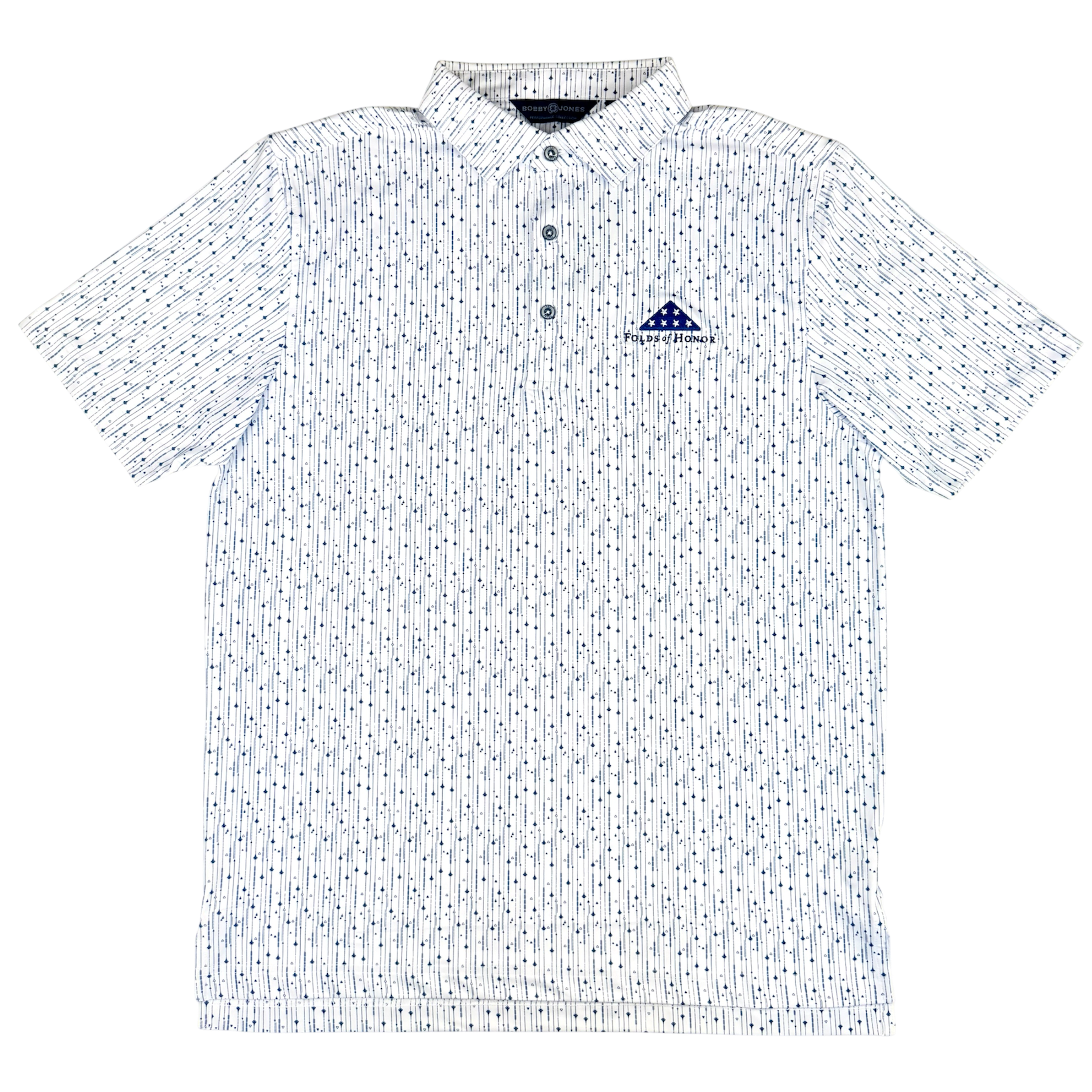 Bobby Jones Patriot Aerial Diamond Print Polo – Folds of Honor