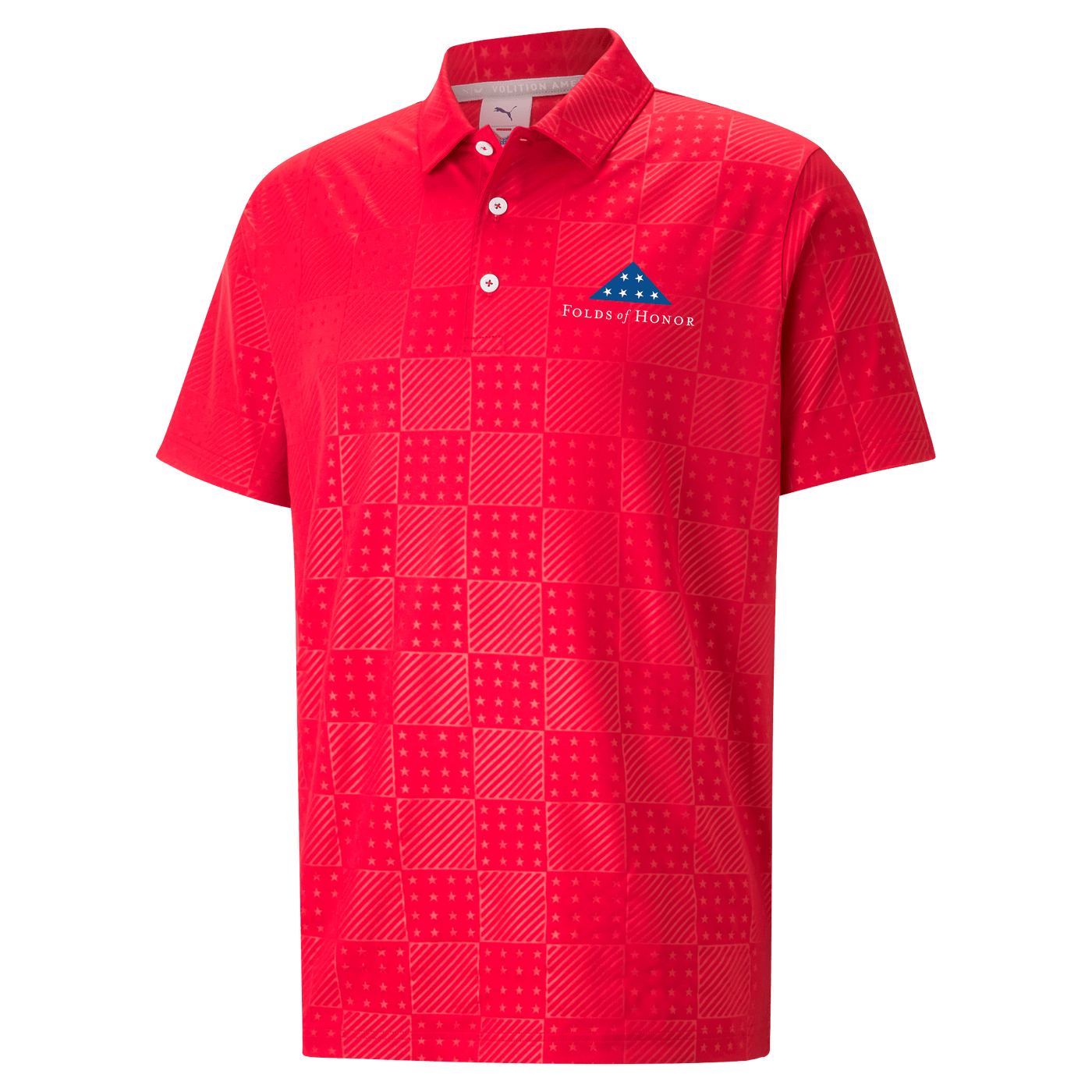 Volition Star Polo - Red