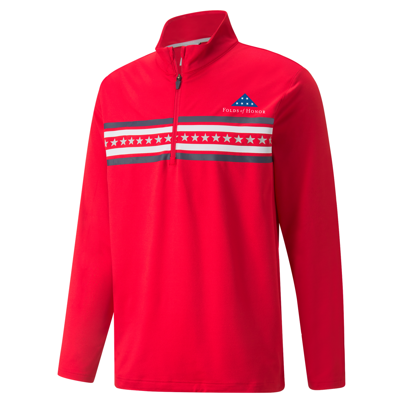 Volition Independence 1/4 Zip Pullover - Red