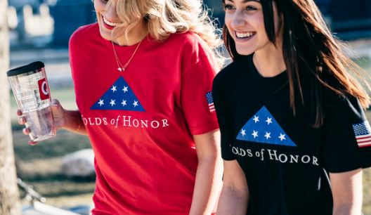 Folds of honor golf shirts best sale