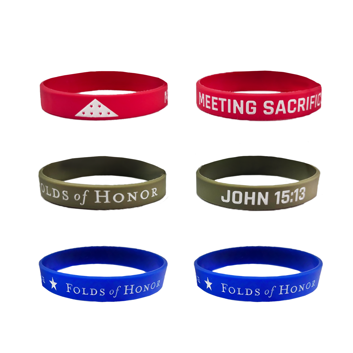 Folds of Honor Wristband Set