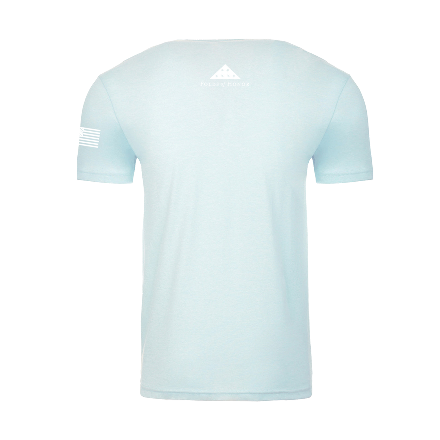 Logo T-Shirt - Ice Blue and White