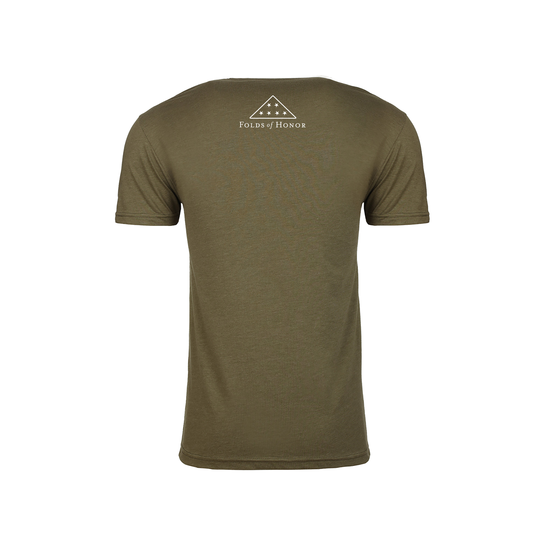 Outline Logo T-Shirt - Military Green – Folds of Honor