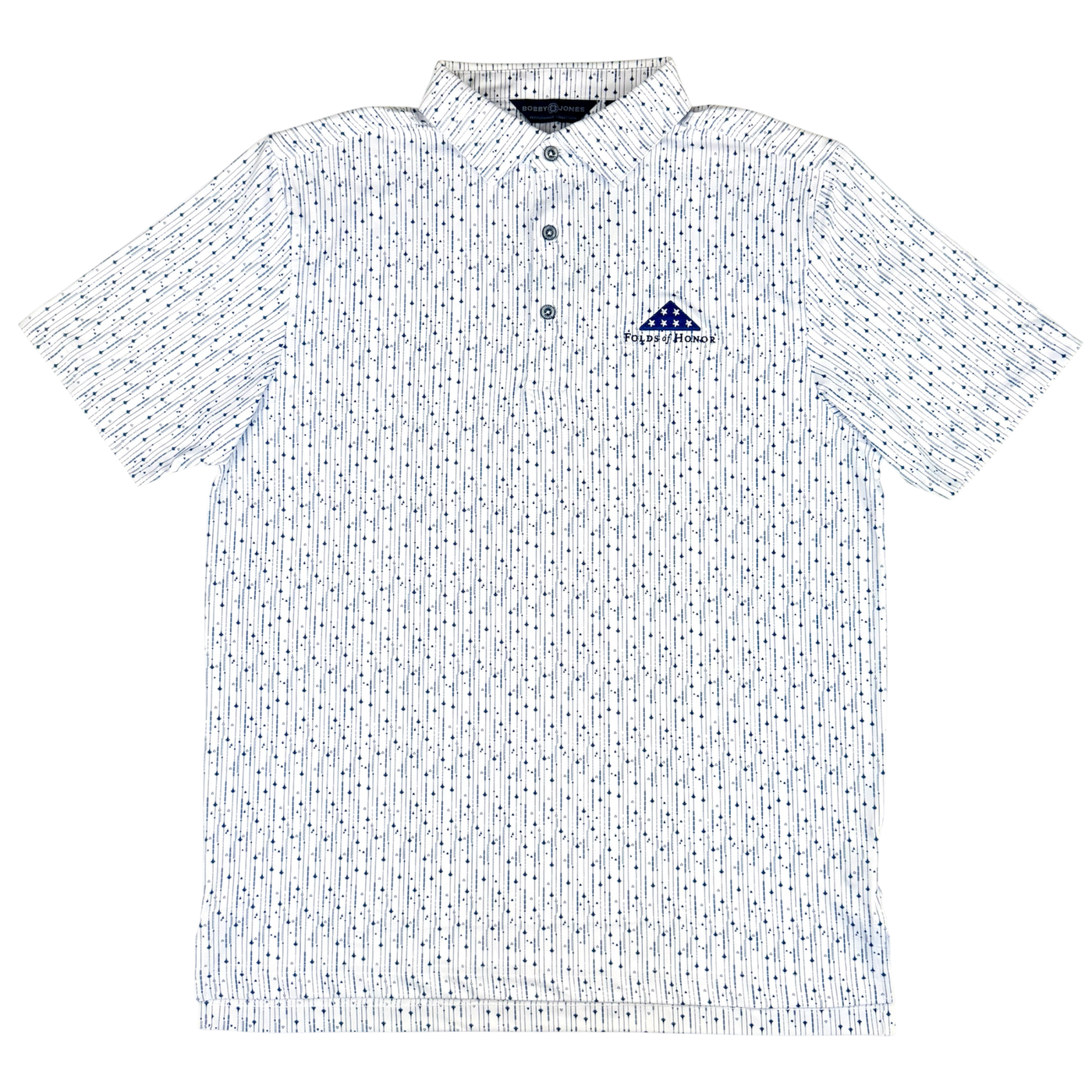 Bobby Jones Patriot Aerial Diamond Print Polo – Folds of Honor