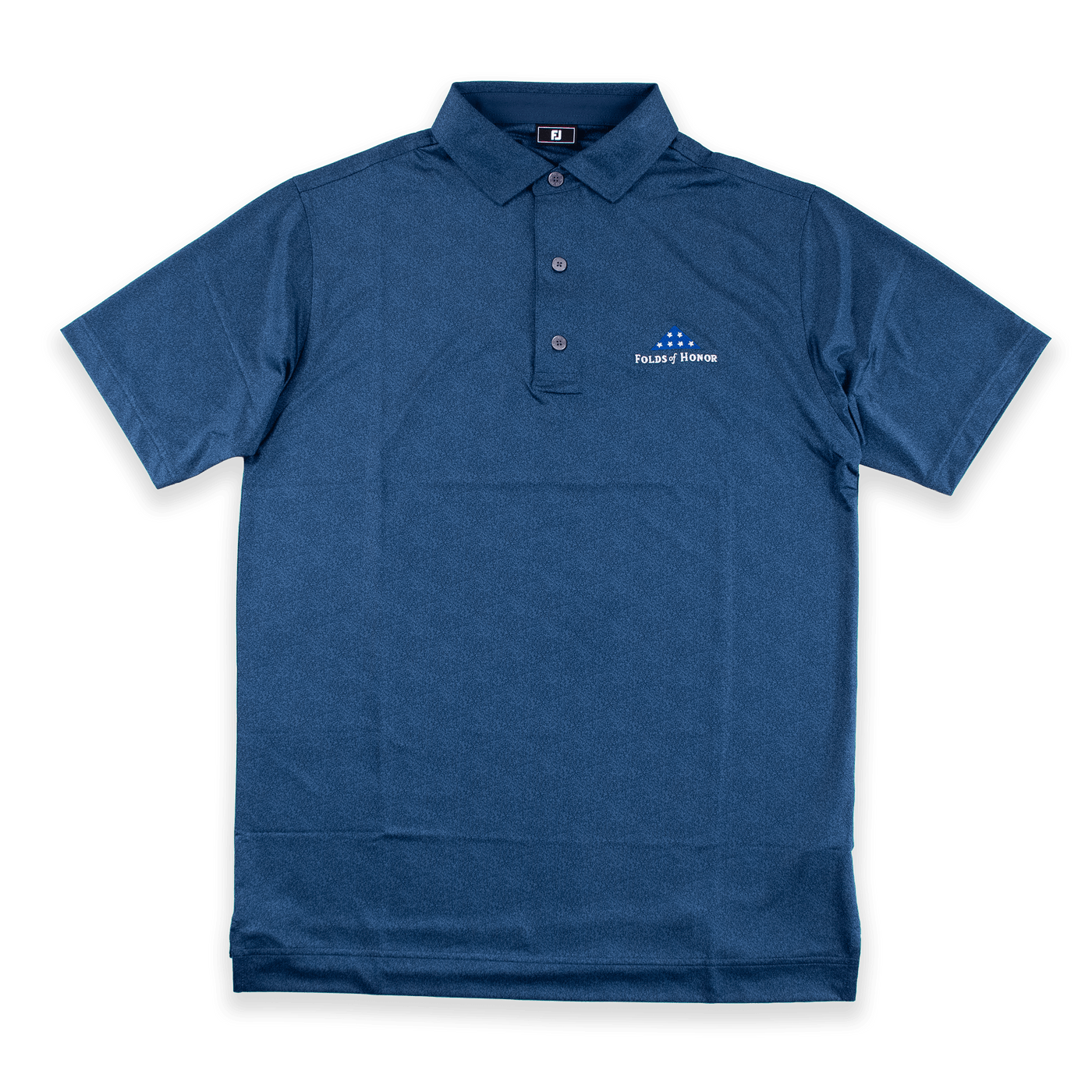 FootJoy Speckle Print Polo - Navy