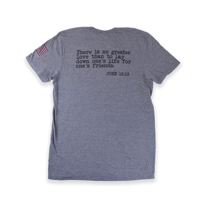 Folds of Honor Premium T-Shirt - John 15:13