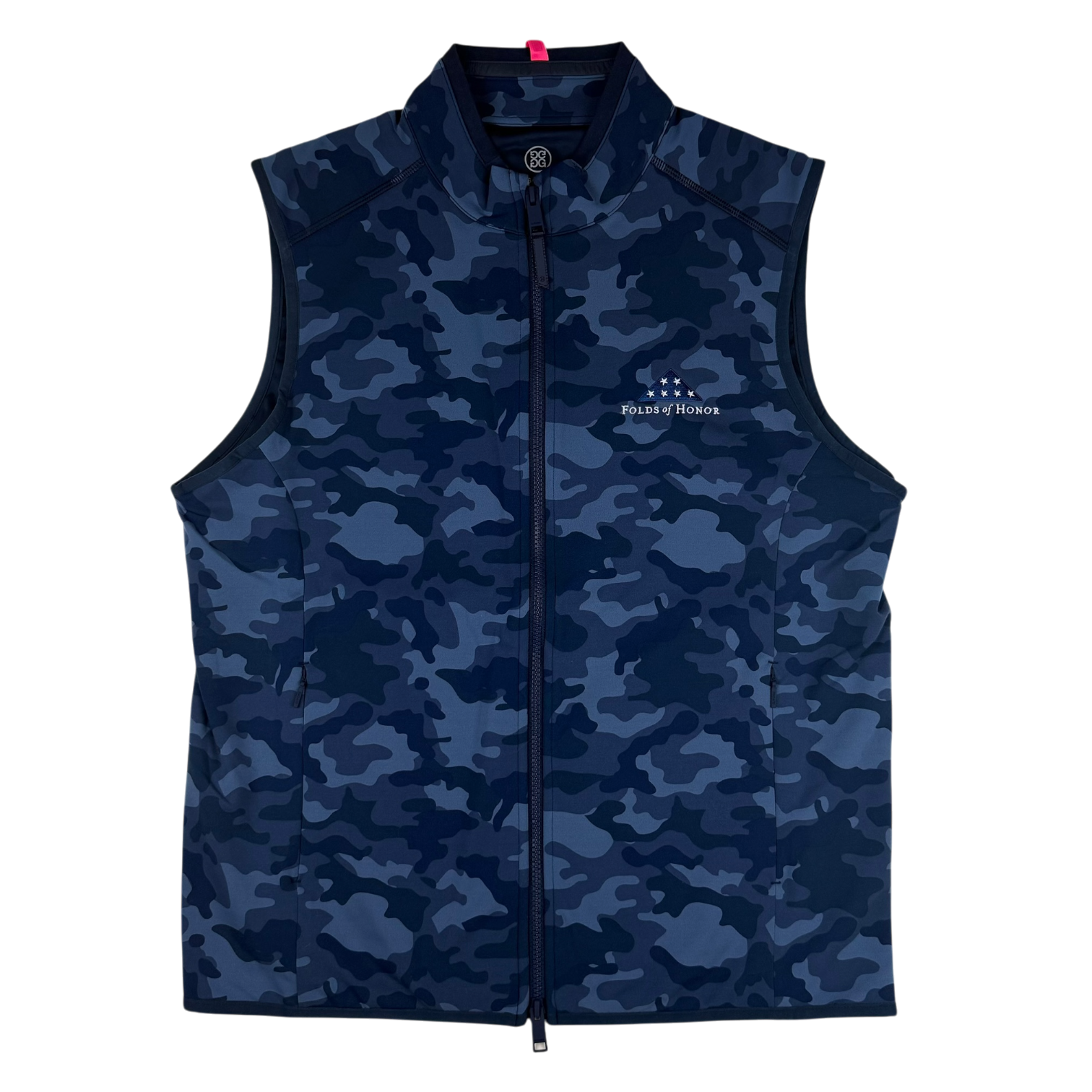 G/FORE Double Knit Camo Vest - Navy – Folds of Honor