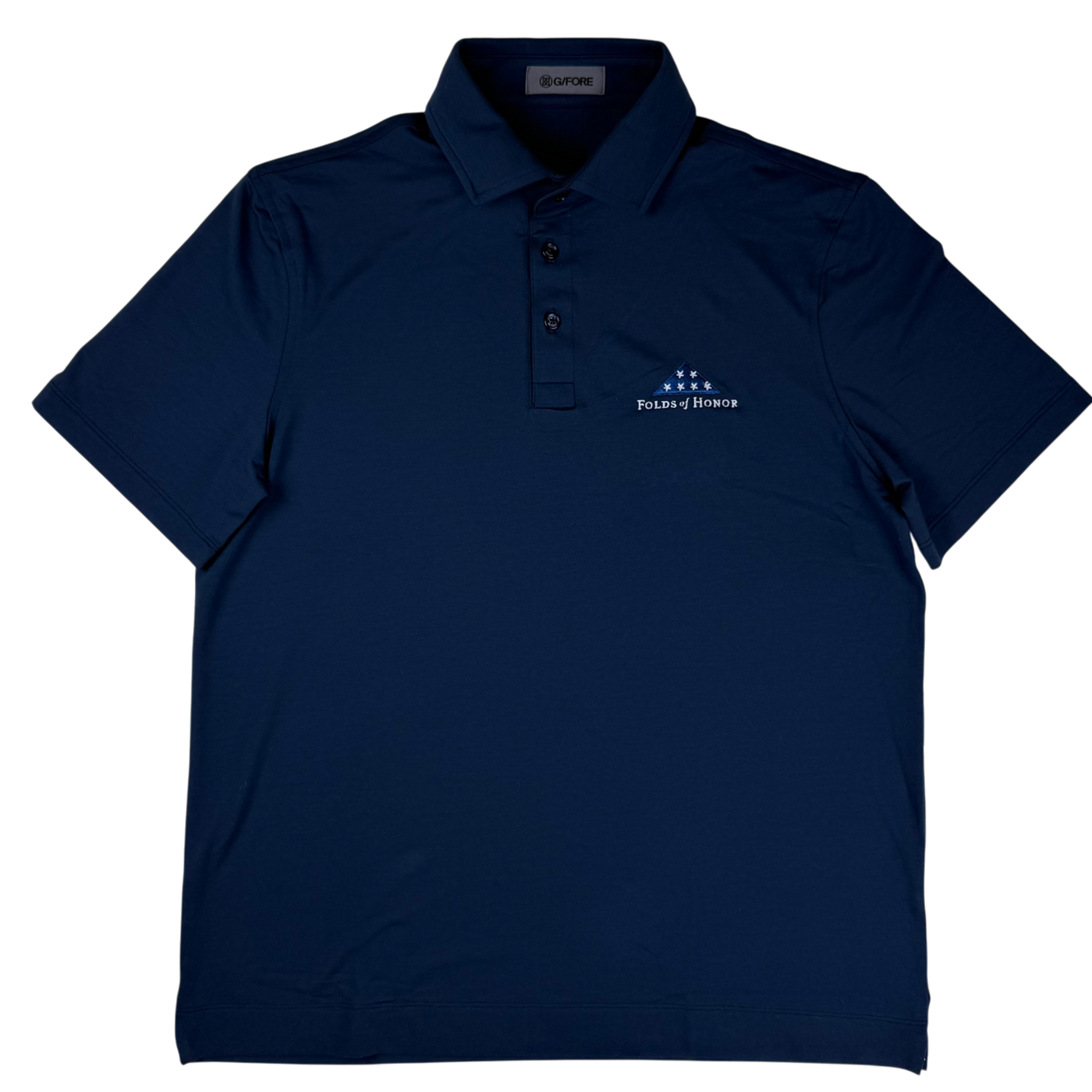 G/FORE All Play Stretch Knit Polo - Navy – Folds of Honor