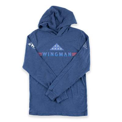 Premium Hoodie Tee - Wingman