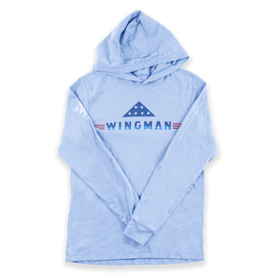 Premium Hoodie Tee - Wingman