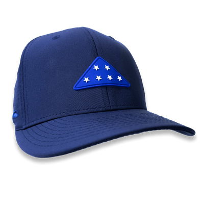 Pukka Adjustable-High Crown Rubber Stamp Logo Hat