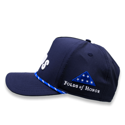 Pukka Mid Crown Front Raise Rope Stitch Embroidery Hat