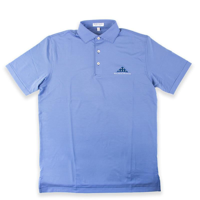Peter Millar Jubilee Stripe Polo - Sport Navy
