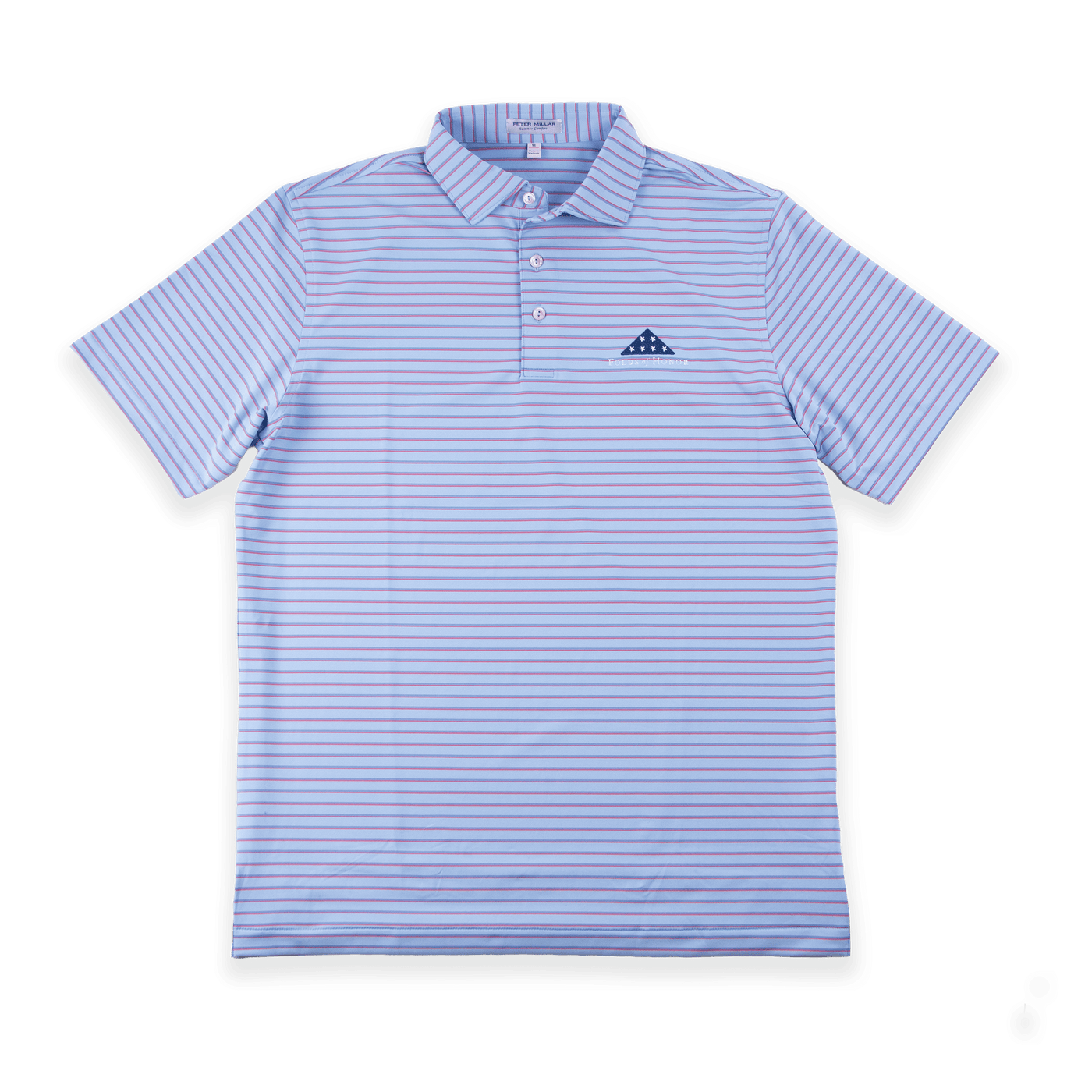Peter Millar Dunnes Performance Jersey Polo - Cottage Blue