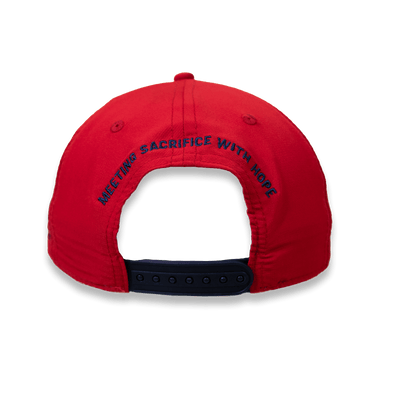 Pukka Mid Crown Front Raise Rope Stitch Embroidery Hat