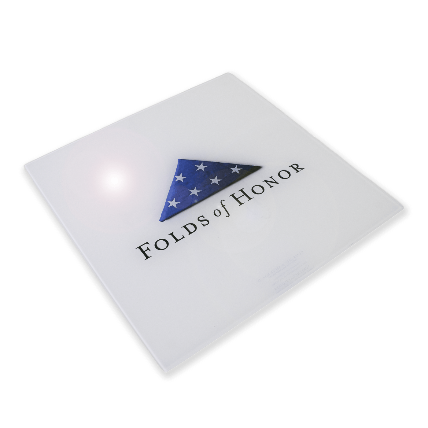 Screen Craft Logo Glass Cutting Board