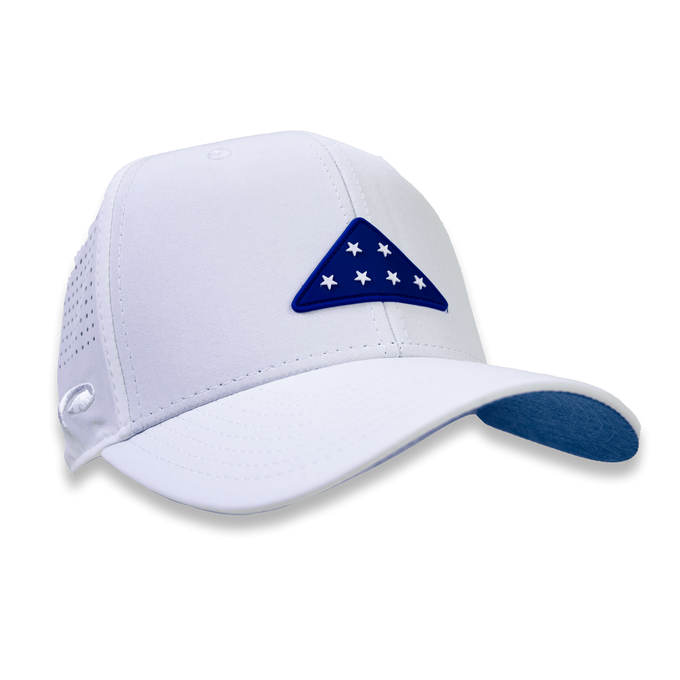 Pukka Adjustable-High Crown Rubber Stamp Logo Hat