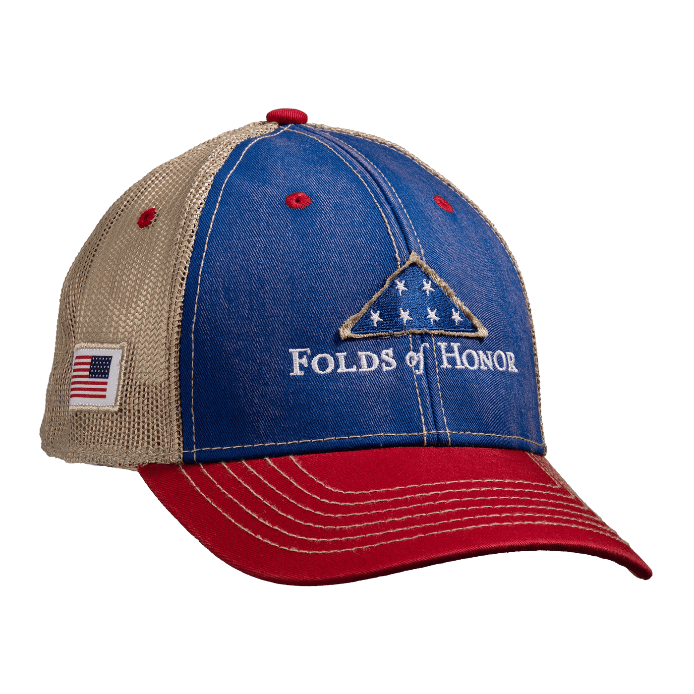 Red, White, and Blue Trucker Hat